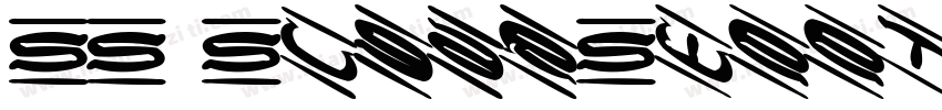 SS SugarSweet字体转换